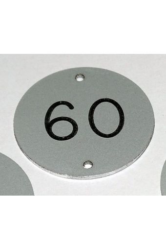 Aluminium Table Numbers