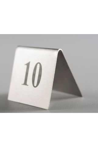 Stainless Steel Tent Table Numbers