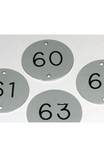 Aluminium Table Numbers