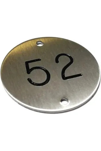 Stainless Steel Table Numbers
