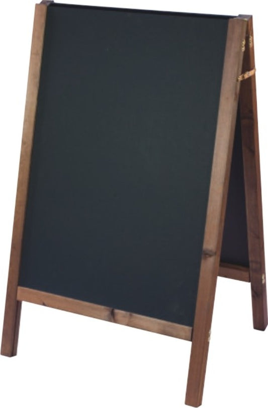 Square A-Frame Chalkboard Reversible